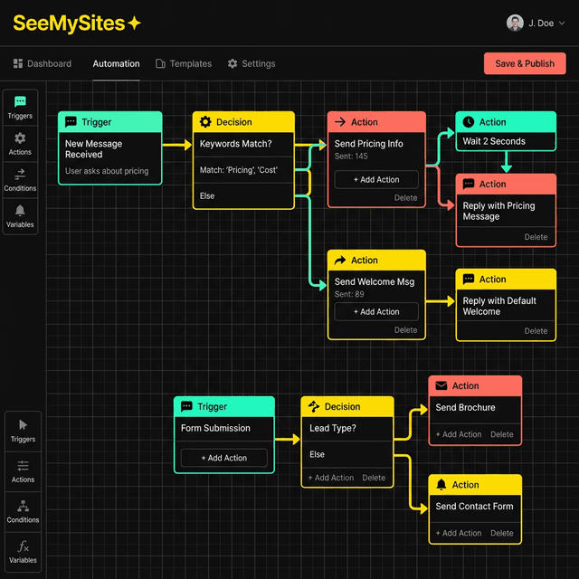 Flow Builder Preview